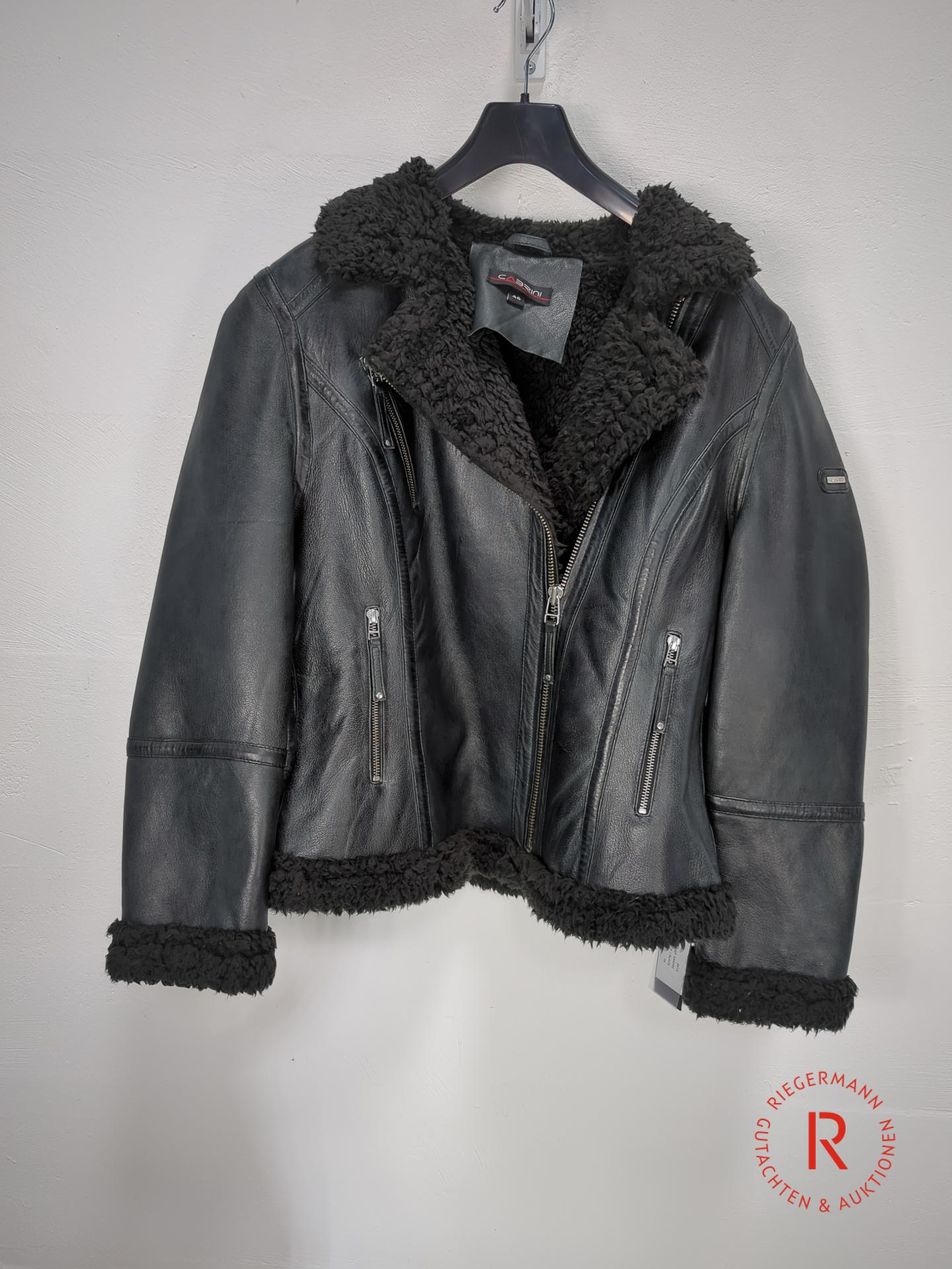DAMEN LEDERJACKE GRÖSSE 46
